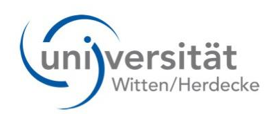 Logo der Universität Witten/Herdecke